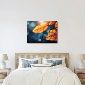 Obraz - Tekstura liści (70x50 cm)