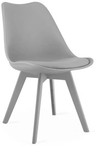 Szare nowoczesne krzesło  R9-H45