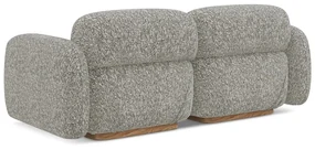 Szara sofa modułowa 190 cm Ailani – Makamii