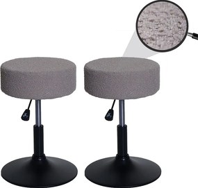 Taboret MCW-C22 (zestaw 2 szt.),  taupe