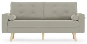 Beżowa 3-osobowa sofa MANDI