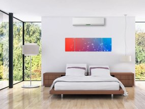 Nowoczesne malarstwo abstrakcyjne (170x50 cm)