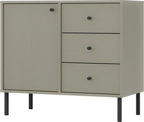 Komoda TORINO 84 cm do Salonu Sypialni Odcienie zieleni