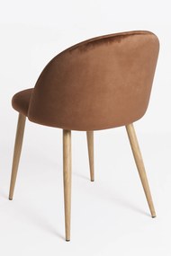 Zestaw 4 Krzese Vint Aksamitne