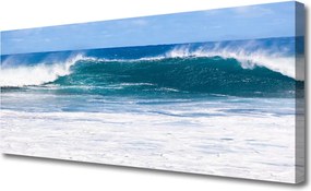 Fotoobraz na płótnie Dynamika Morskiej Fali