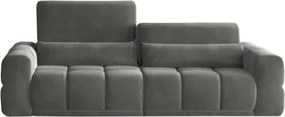 Sofa LAGOS 3 osobowa z elektrycznym wysuwem i regulowanymi zagłówkami WERSAL