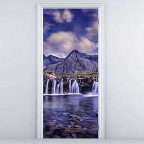Fototapeta na drzwi - Wodospad (95x205cm)