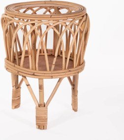 Podstawka pod doniczkę z rattanu CARM