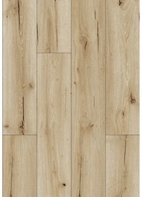 Mexen Sun Valley panele winylowe 1227 x 187 mm LVT Dryback 2,5 mm, podkład PVC, 4 V-Fuga, Dąb - F1306-1227-187-255-4V1-01