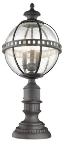 Elstead KL-HALLERON-3M - Lampa zewnętrzna HALLERON 3xE14/60W/230V IP44