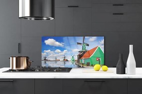 Panel Kuchenny Nowoczesna Bryła Budynku