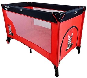 COSING - Łóżeczko turystyczne ADAM Zebra Red