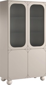 Witryna Sonatia II do salonu 100 cm - kaszmir