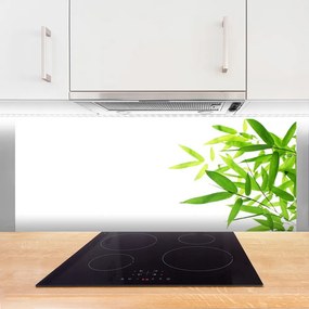 Panel Kuchenny Tekstura Zielonego Liścia