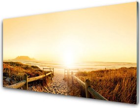 Szkło Ozdobne do Kuchni Ścieżka na Wydmie