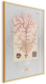Plakat Tajemnicze drzewko 60x90 cm z ramą złotą bez marginesu ARTGEIST B