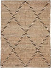 Dywan z juty tkany ręcznie w naturalnym kolorze 200x300 cm Vallalta – Kave Home