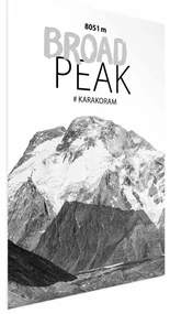 Plakat Broad Peak 29,7x42 cm bez ramy bez marginesu ARTGEIST B