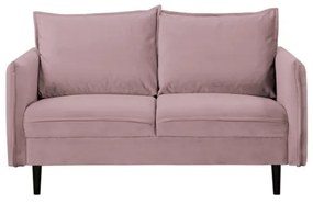 Lawendowa aksamitna sofa 138 cm Juli – Ropez