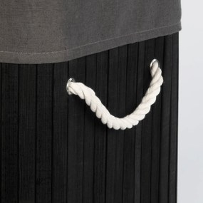 Bambusowy kosz na pranie SADE, 80 l