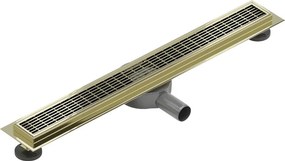 Mexen Flat 360° M33 odpływ liniowy obrotowy 70 cm, złoty - 1533070-40