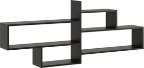 Czarna minimalistyczna półka wisząca G5-T15