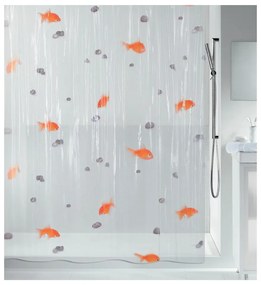 Zasłona prysznicowa 180x200 cm Goldfish – Spirella