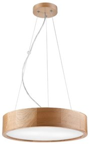 Żyrandol na lince OAK 2xE27/60W/230V dub ø 37 cm