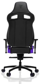 Vertagear Racing Series P-Line PL4500 HygennX Fotel Gamingowy Czarny/Fioletowy