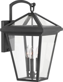 Quintiesse QN-ALFORD-PLACE2-L-MB - Kinkiet zewnętrzny ALFORD L 3xE14/40W/230V IP44