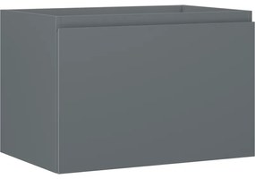 Mexen Orio szafka łazienkowa podumywalkowa 70 cm, 1 szuflada, grafit mat - 91A10-07047-1-BF66