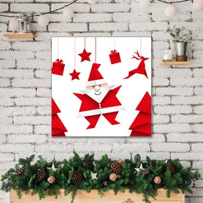 Obraz Canvas Święta Świety Mikołaj Prezenty