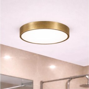 Brilagi - Lampa sufitowa łazienkowa LED POOL LED/24W/230V śr. 30 cm IP54 mosiądz