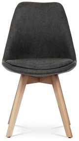 Zestaw krzeseł do jadalni CT-751 GREY2, 4 szt.