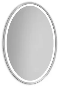 Lustro łazienkowe OVAL 70x110 z oświetleniem LED EXCLUSIVE RUKE