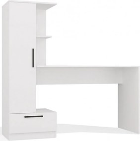 Zestaw Biurko + Regał COSMO BIAŁY