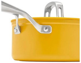 Garnek aluminiowy z pokrywką/z nieprzywierającą powierzchnią odpowiedni na indukcję 2,4 l Meda 3.0 – FABINI