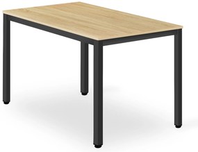 Stół do jadalni z blatem w dekorze dąb TESSA 120x60