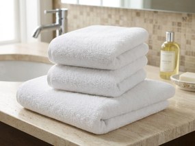 Ręcznik NORIELLE 50x90 cm biały, 100% bawełna