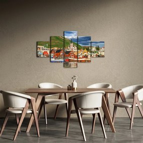Obraz - Húsavík (125x70 cm)