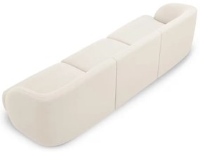 OUTLET Sofa 3-osobowa jasny beż boucle 255/90/70 Miley od Micadoni