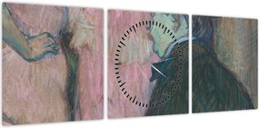 Obraz - Henri de Toulouse-Lautrec, Maxime Dethomas, reprodukcje (z zegarem) (90x30 cm)