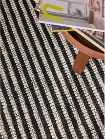 Czarny dywan z juty tkany ręcznie 160x230 cm Harvest Ebony – Elle Decoration