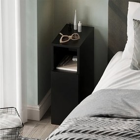 Stolik nocny czarny 20x35x59.5 enton