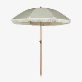 Parasol Ø175 Cm Z Tkaniny I Stali Miska Awokado - Sklum