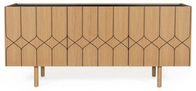 Komoda w dekorze dębu Woodman Porto Victoria