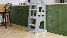 Pomocnik kuchenny KIDI szary