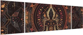 Obraz - Zen (170x50 cm)