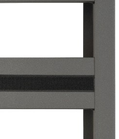 Komplet aluminiowy dla 5 osób MADRID NEW (antracyt)