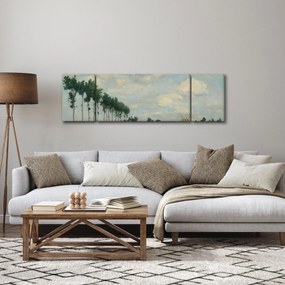 Obraz - Johan Barthold Jongkind, The Towpath, reprodukcje (170x50 cm)